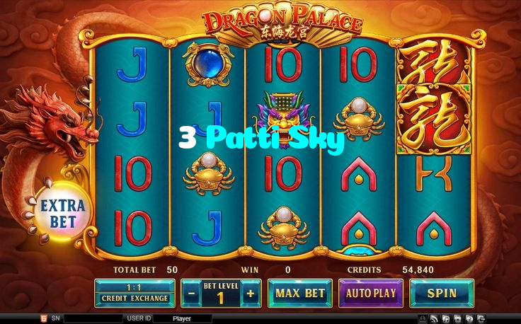 3 Patti Sky casino presented on mobile device in Pakistan with slots and live games