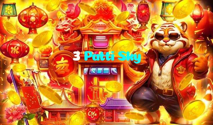 3 Patti Sky casino presented on mobile device in Pakistan with slots and live games