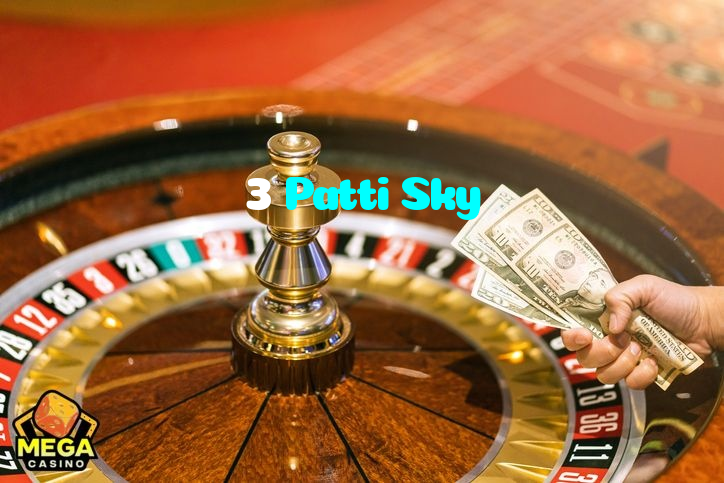 3 Patti Sky casino presented on mobile device in Pakistan with slots and live games